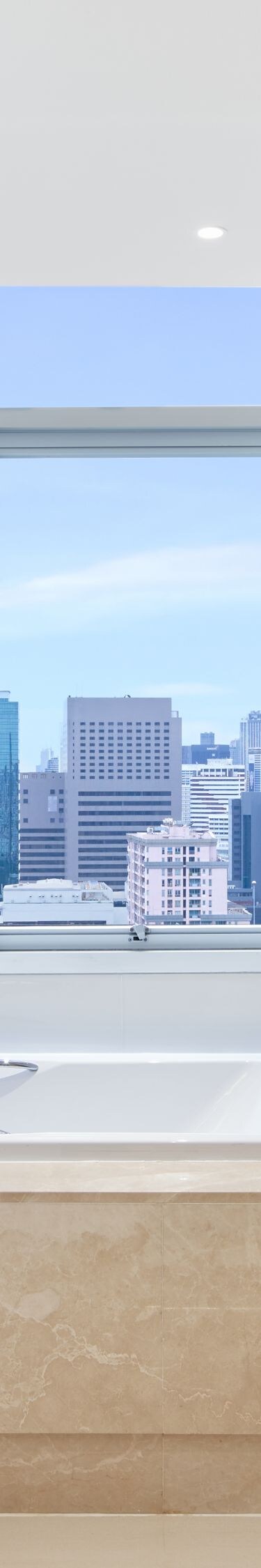 이그제큐티브 스위트 - 욕실 전망