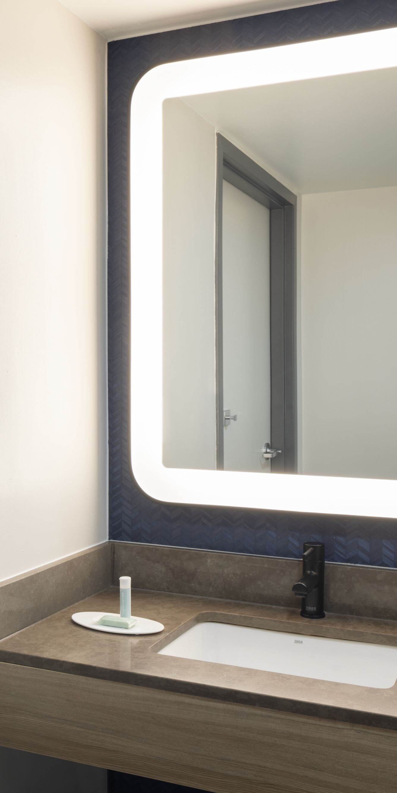 guest bathroom vanity