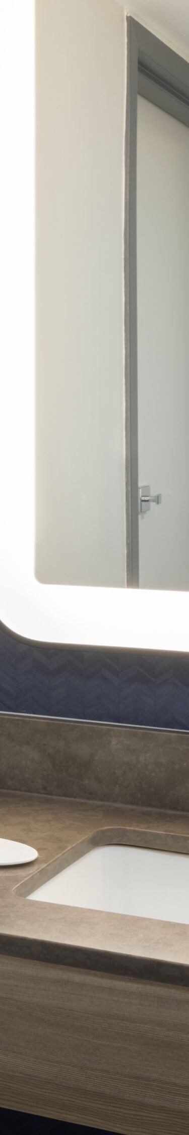 guest bathroom vanity