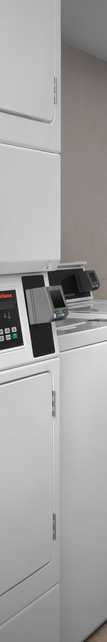 Guest laundry with washer and dryer
