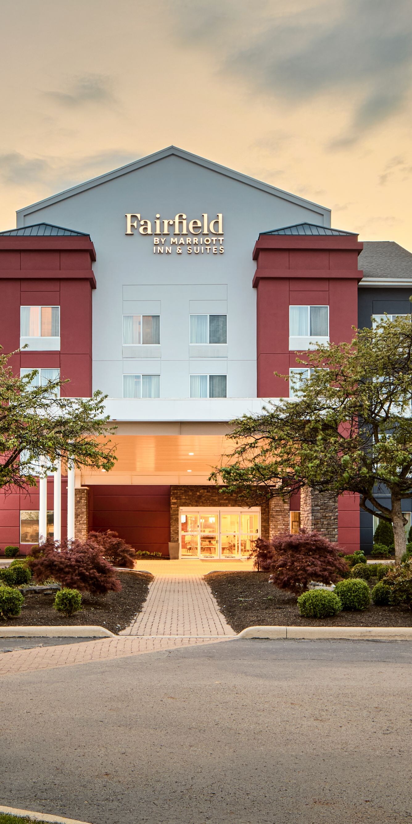 exterior entrance and circle drive