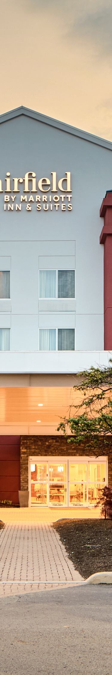 exterior entrance and circle drive