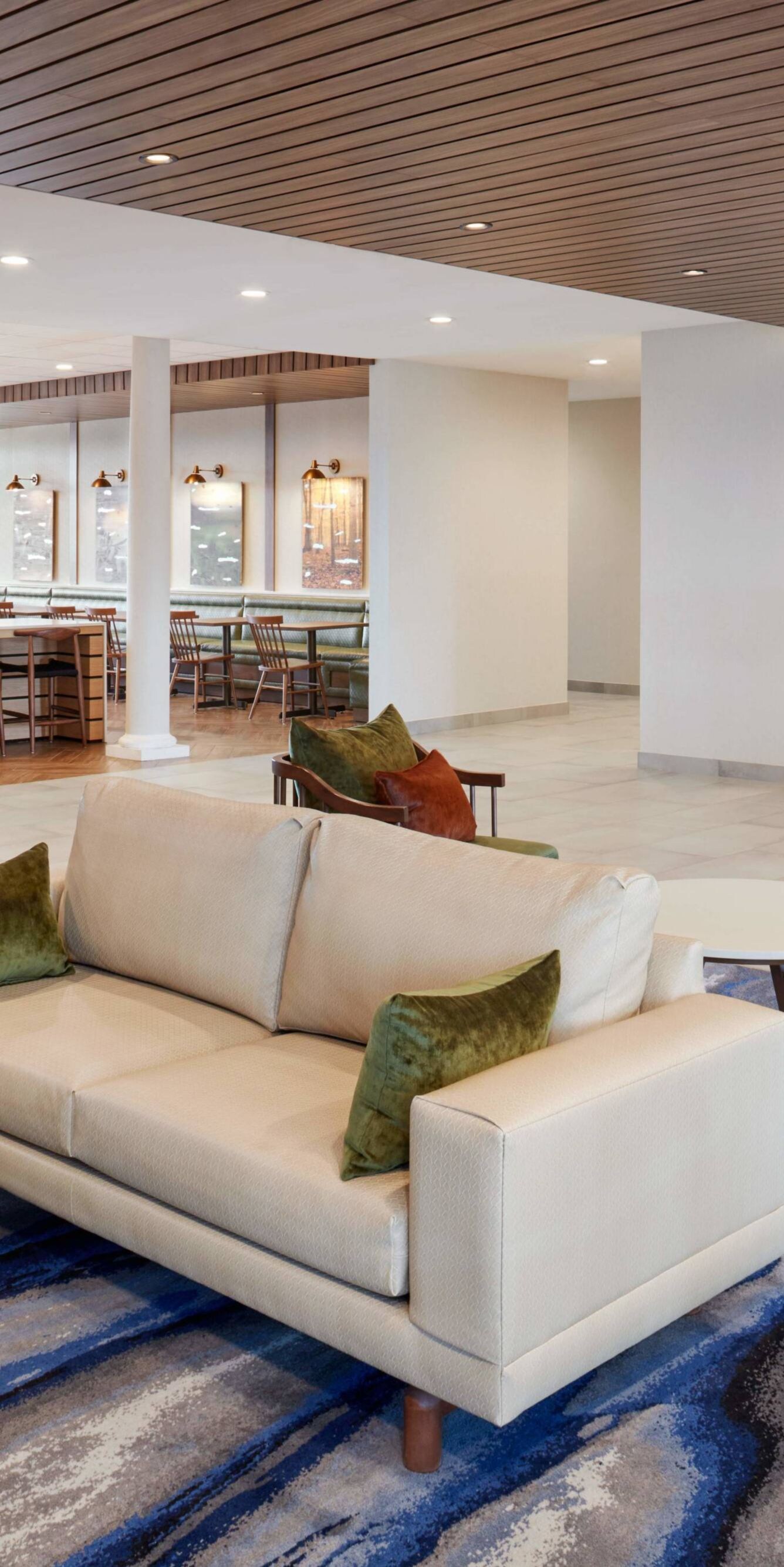 Representation of Lobby Seating Area