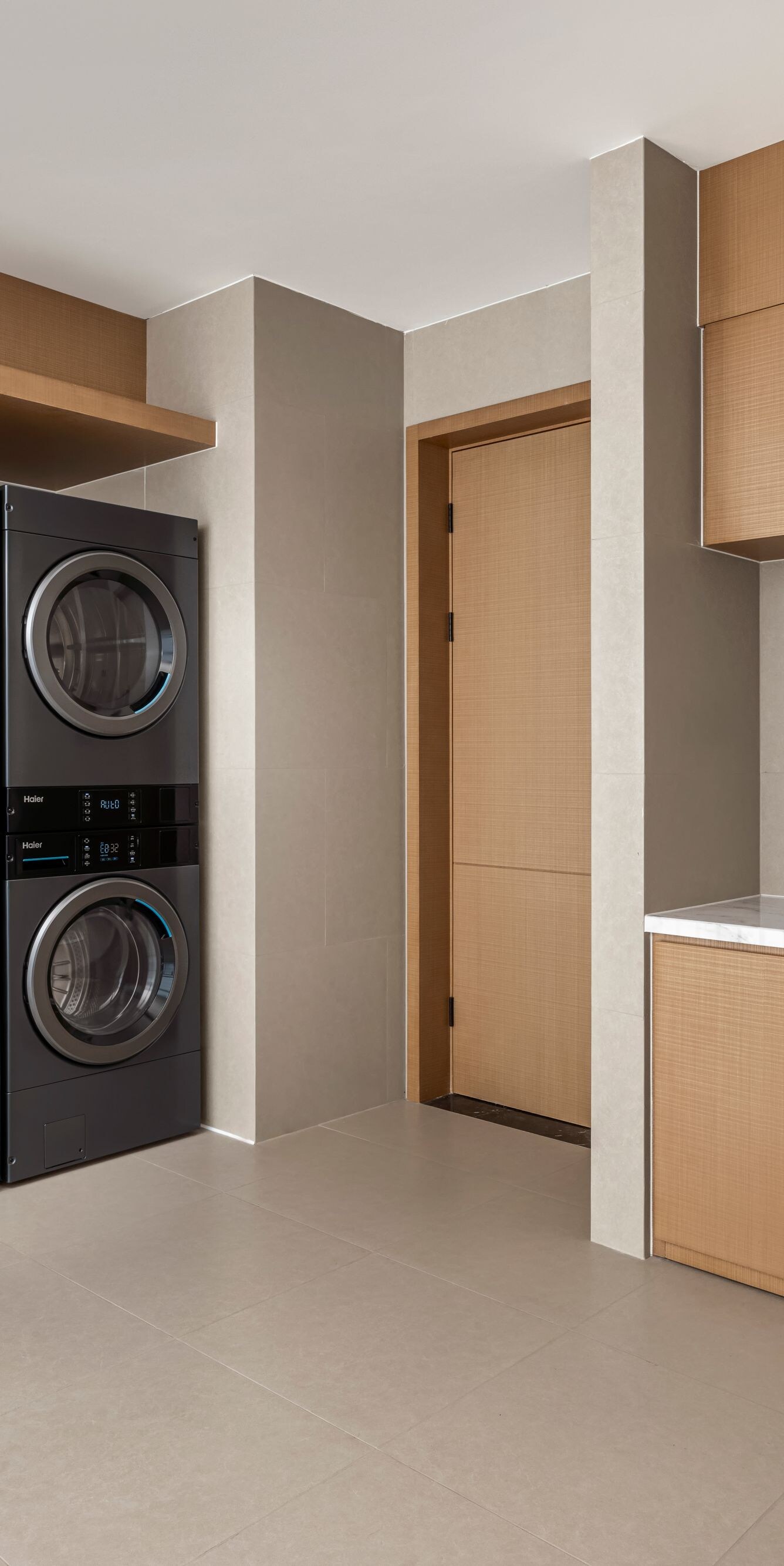 Laundry Room with washers and dryers