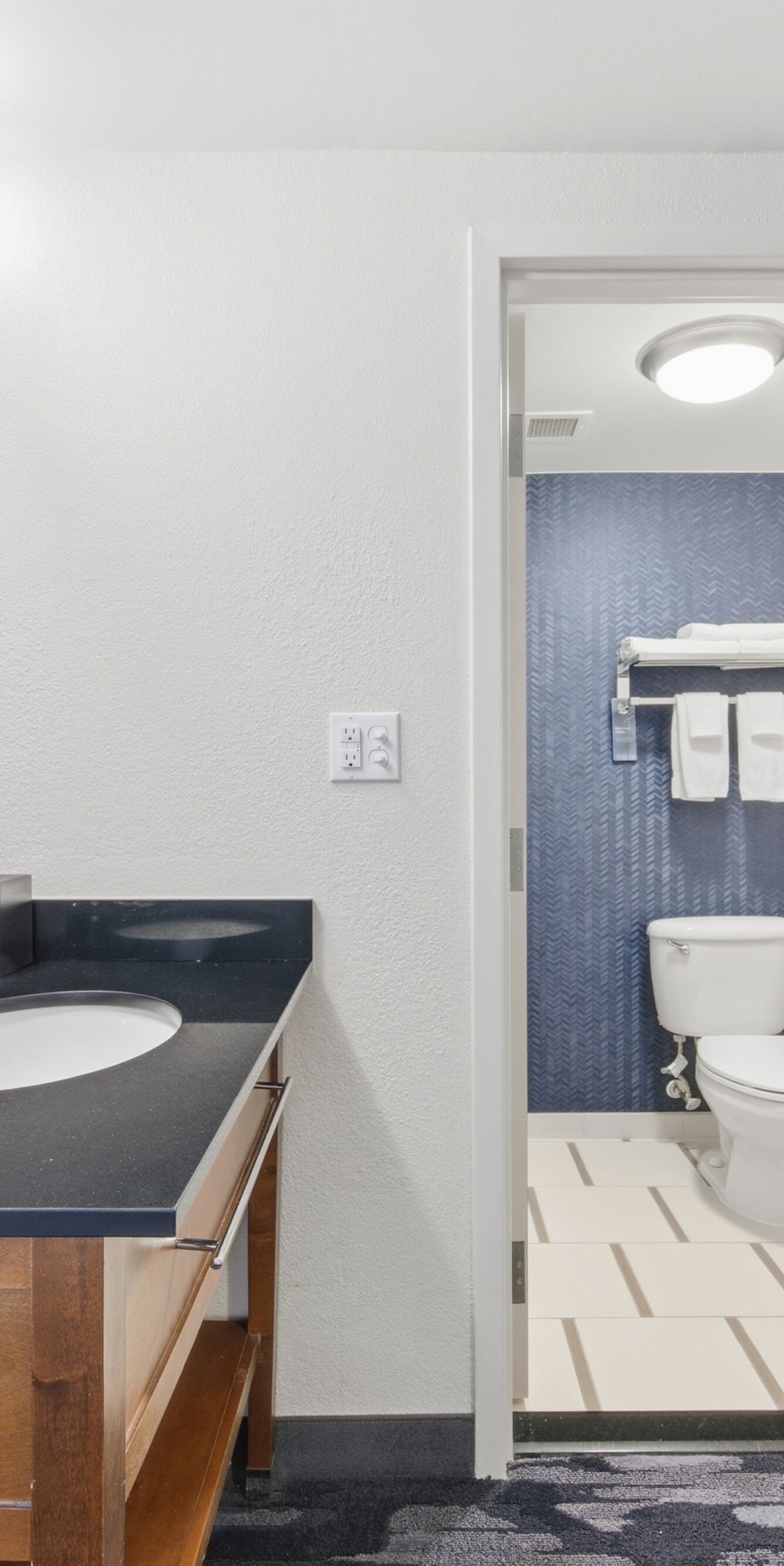 Bathroom with Removed Sink Area