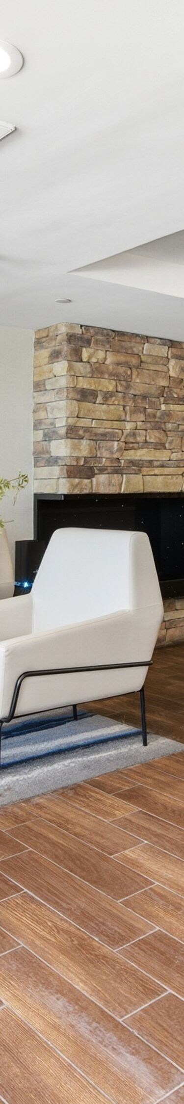 Lobby Seating and Front Desk