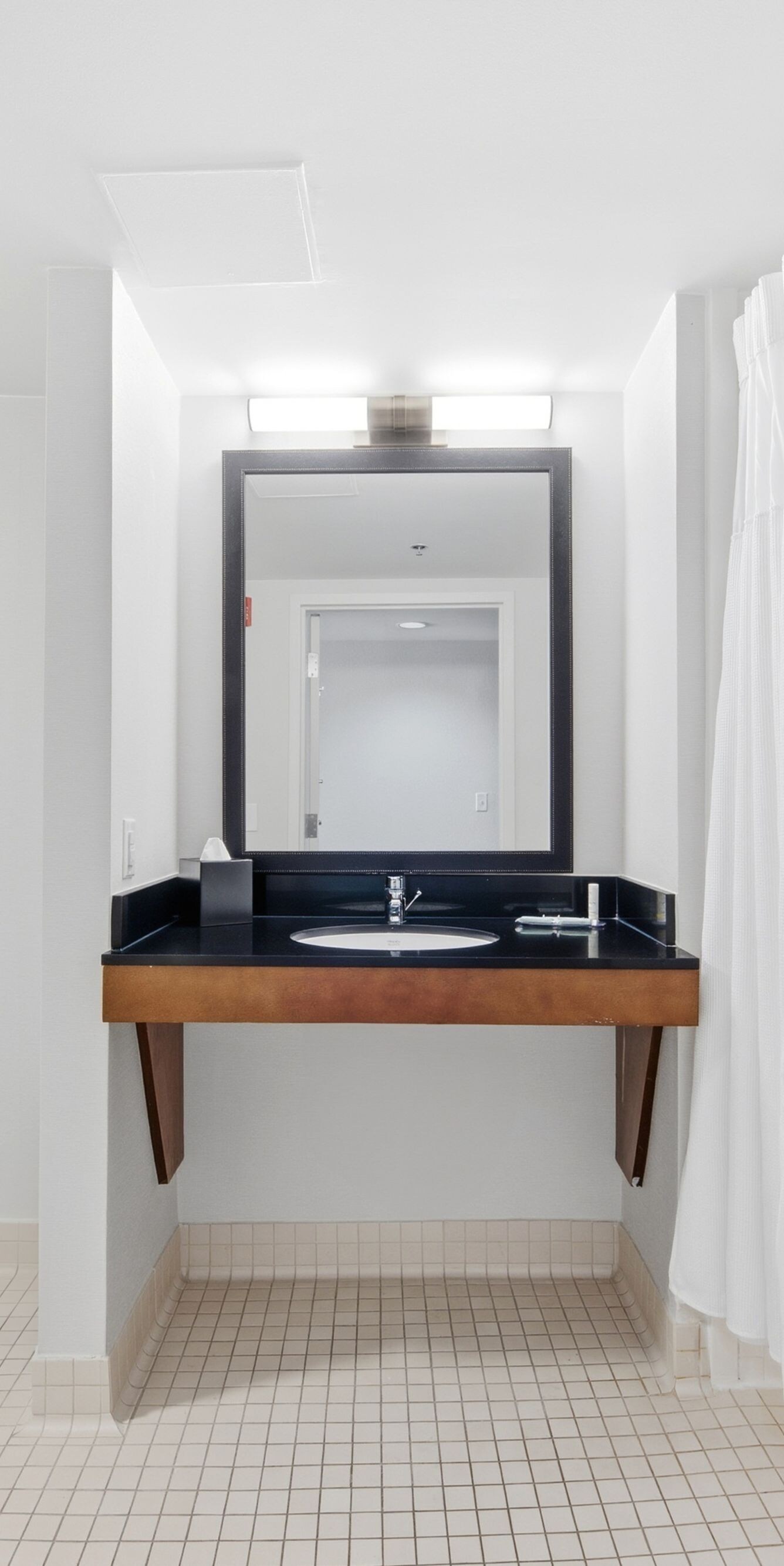 Bathroom with Roll-In Shower