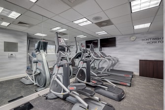 Fitness Center with Treadmills and Ellipticals