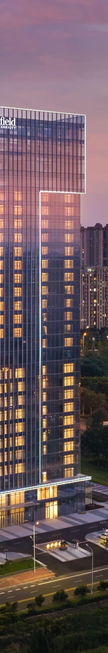 Main Building Night View