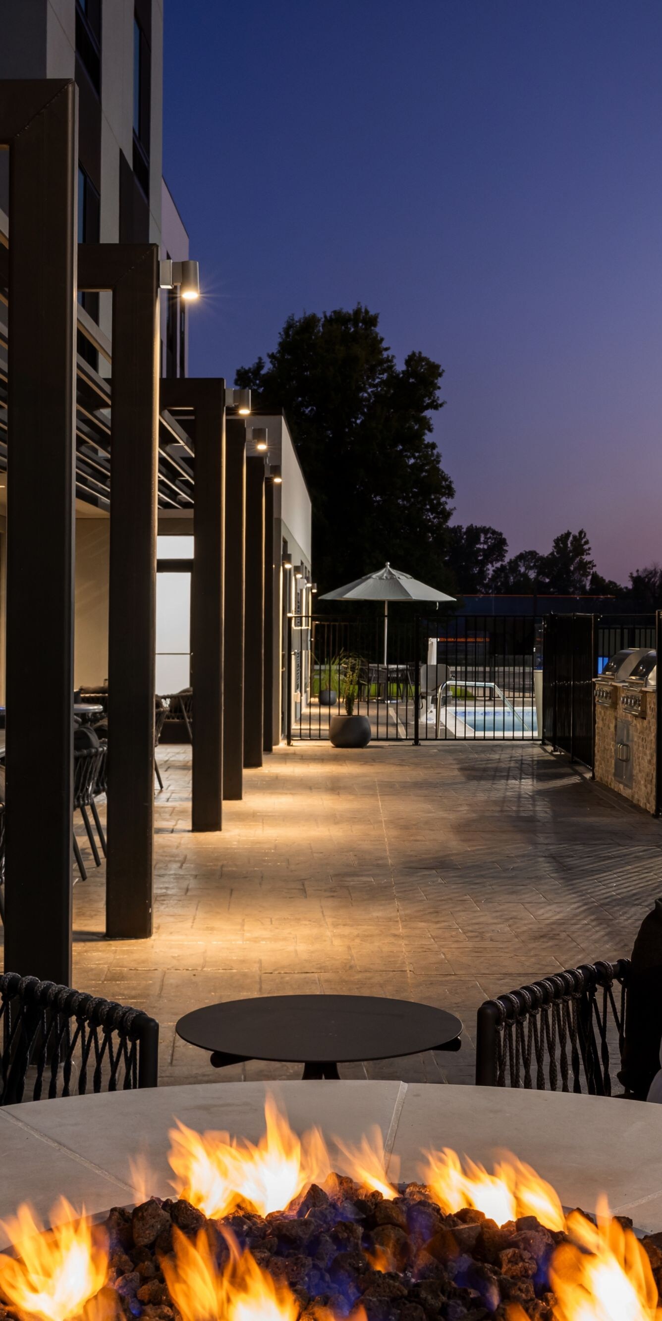 Patio Grill Area