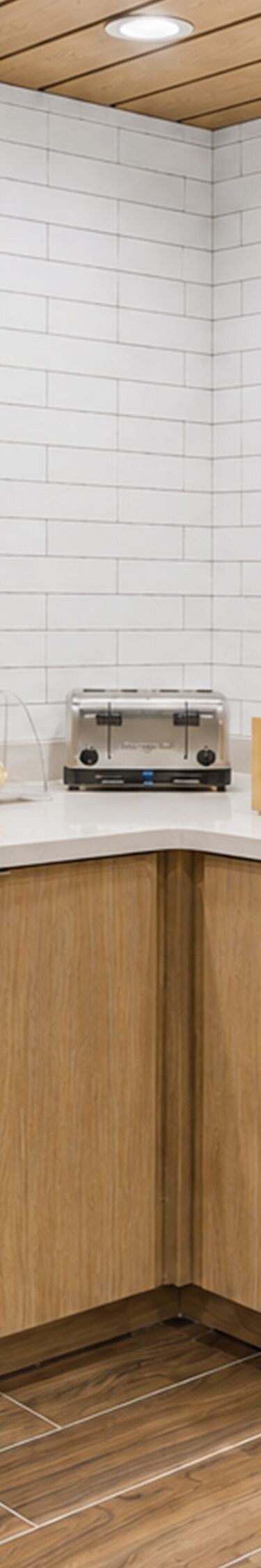 Breakfast buffet with hot and cold options