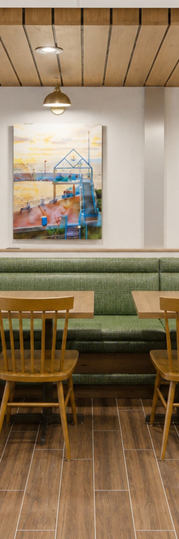 Banquette seating 