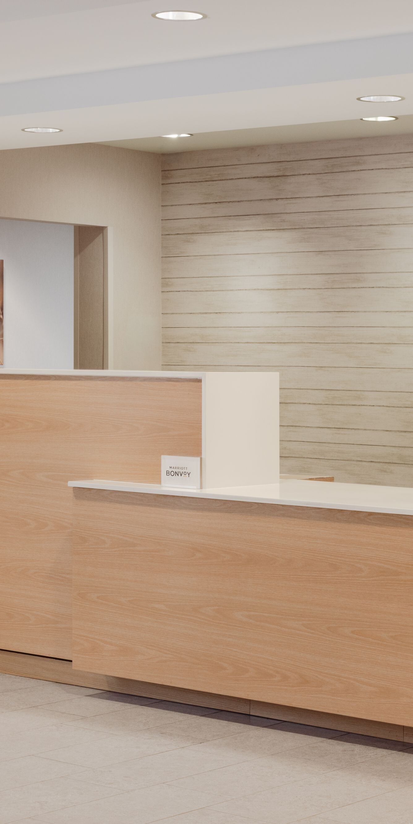 Front Desk and Market