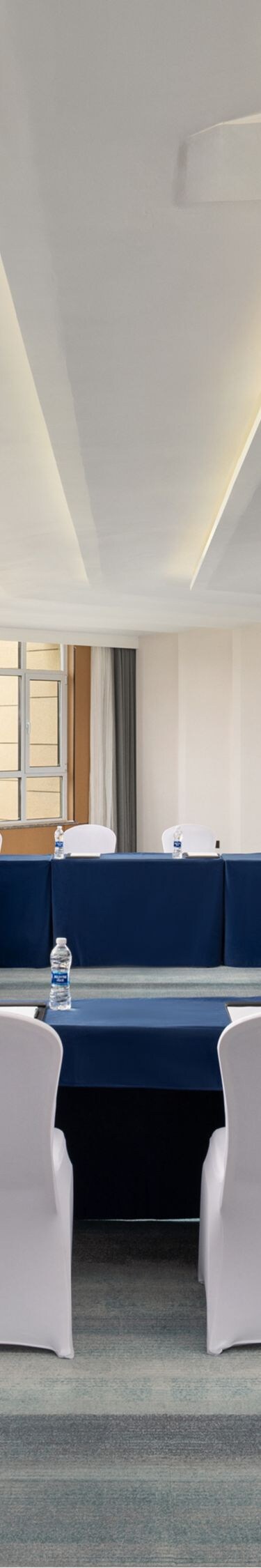 Meeting room with chairs and tables