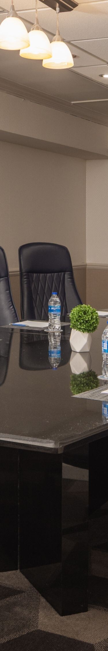 Executive boardroom with premium chairs 