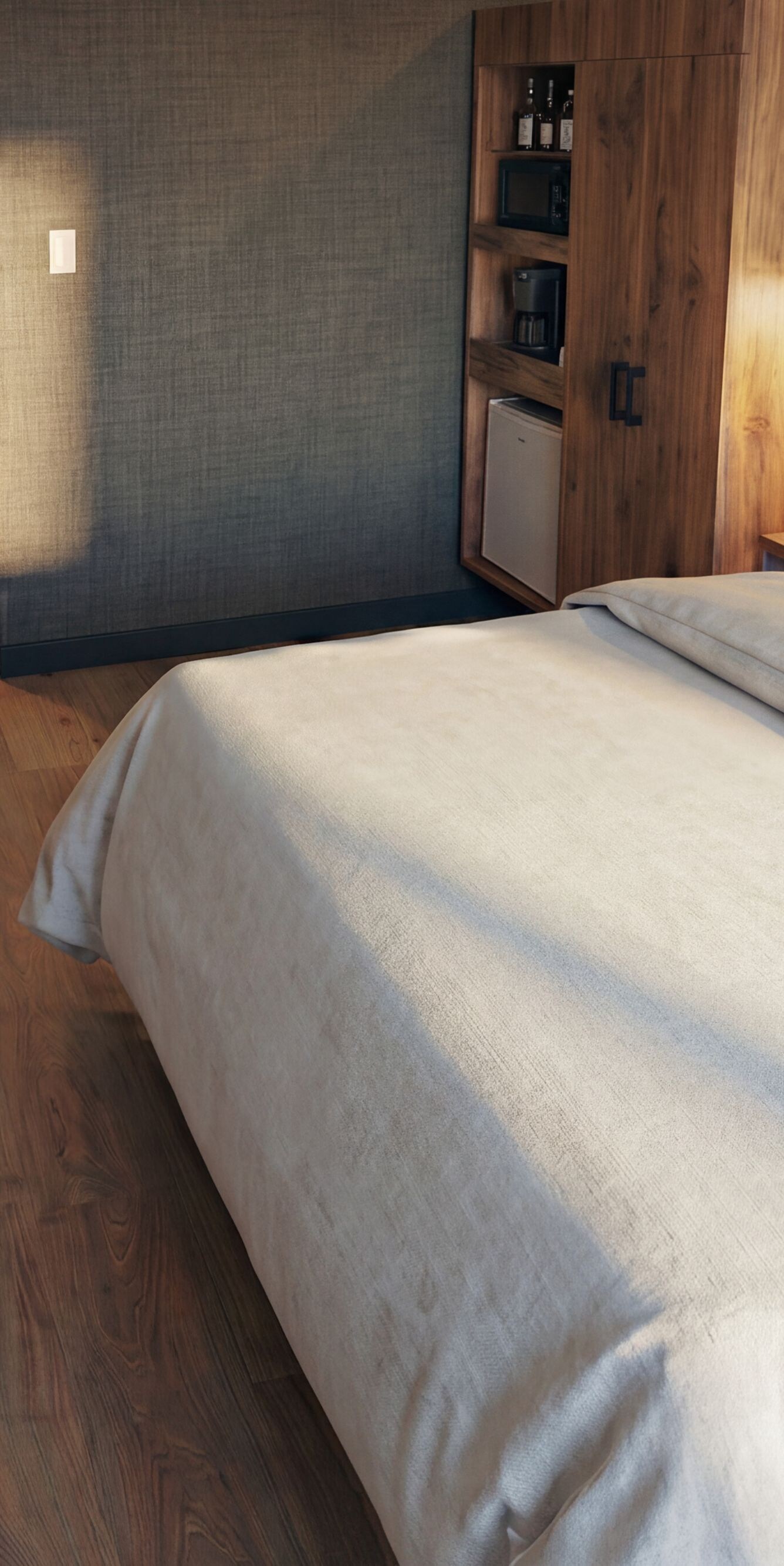 Accessible guest room with king bed