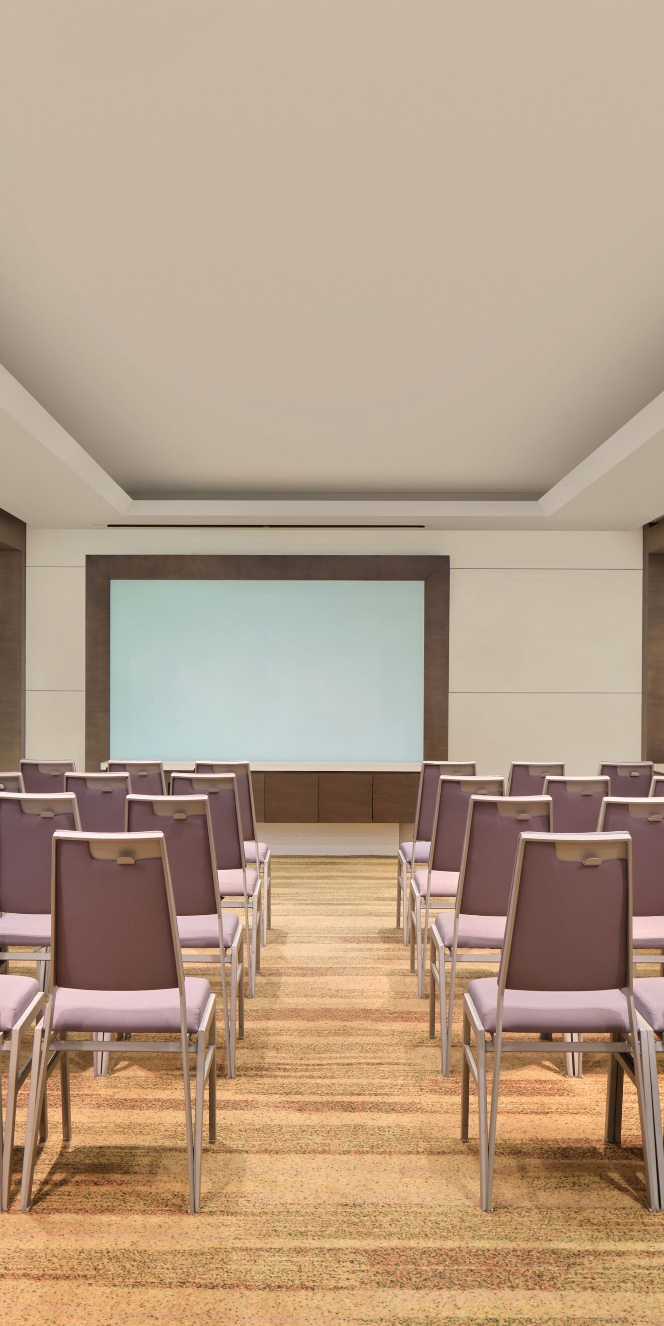 Meeting space with theater seating