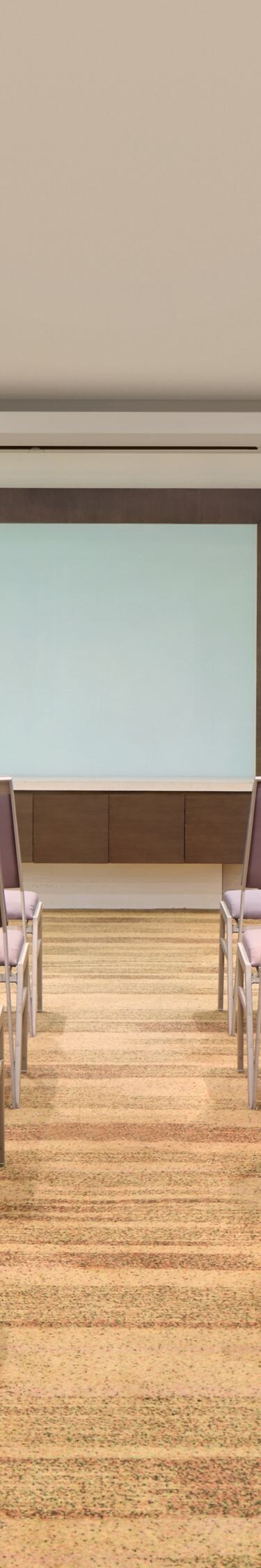 Meeting space with theater seating