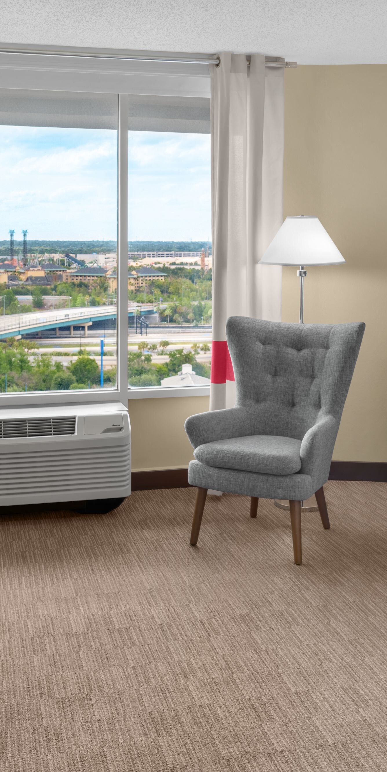 Two queen beds with microwave & mini-fridge