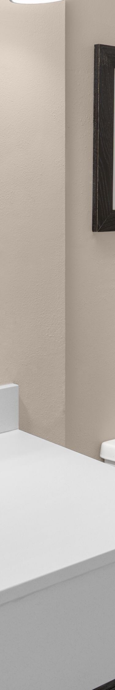 Bathroom with shower tub combo