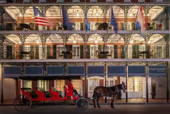 Horse-drawn Carriage at Hotel