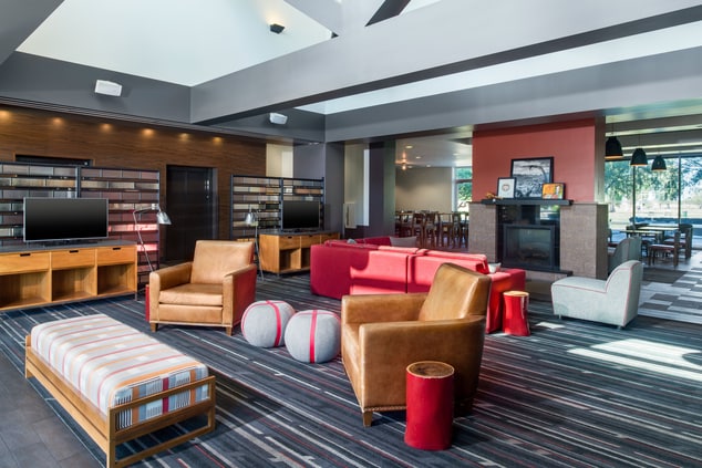 lobby, seating area, lounge area, hotel lobby