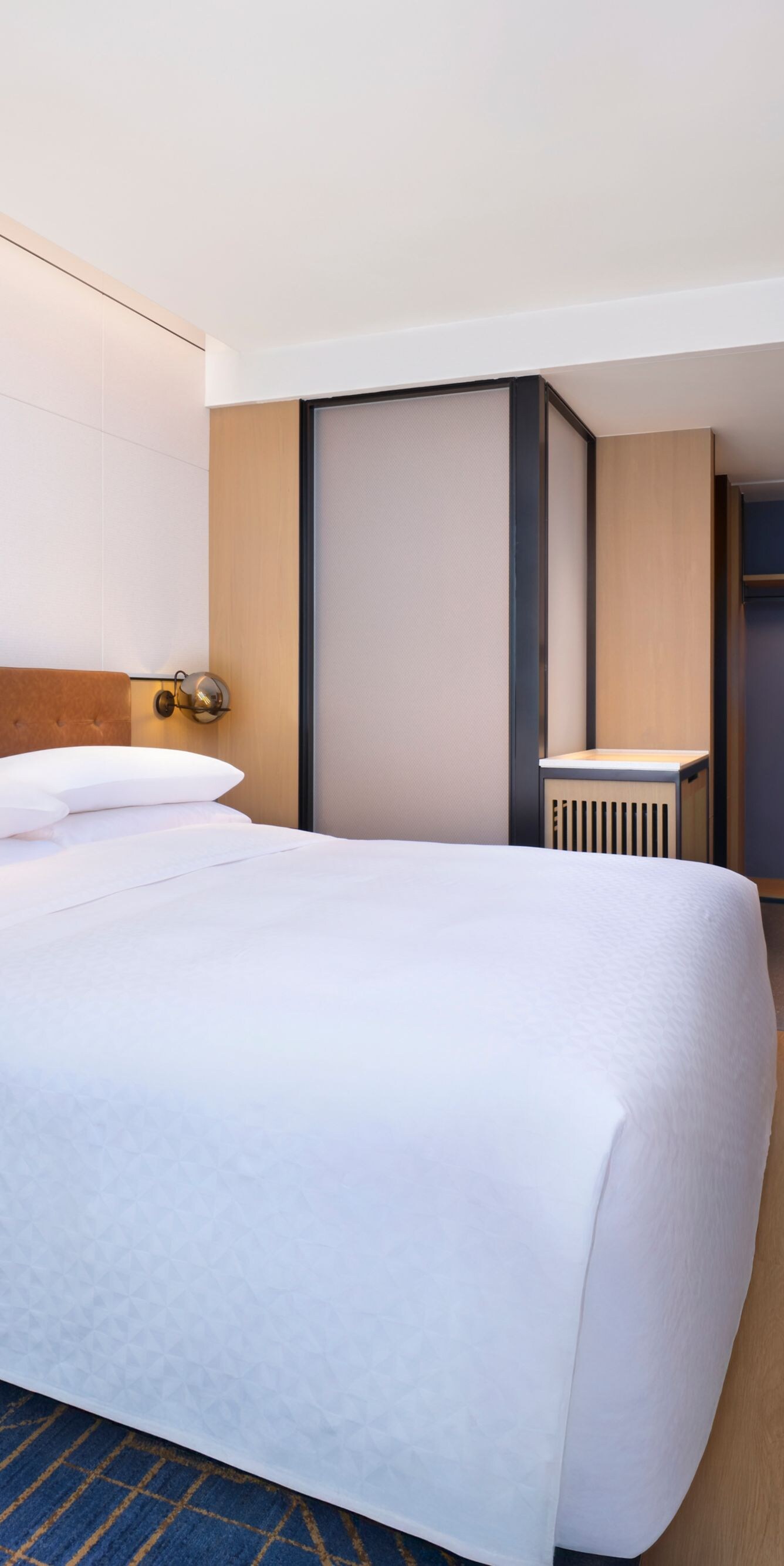 guest room, king bed