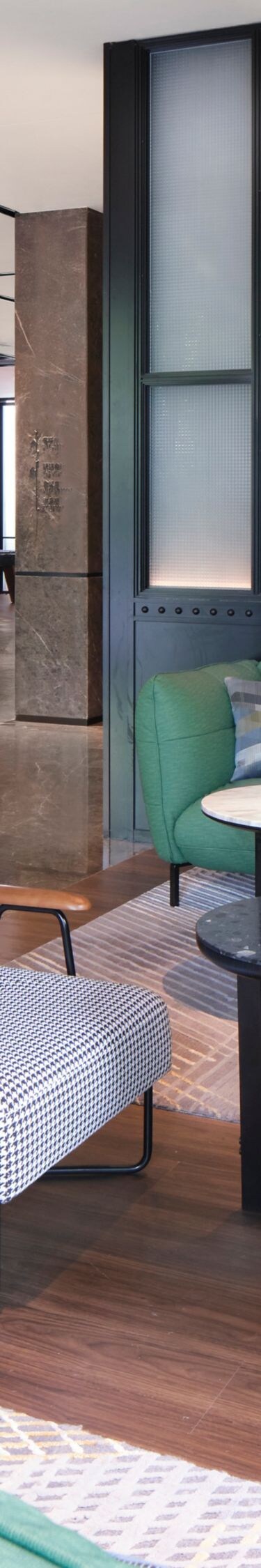 Lobby, lounge area