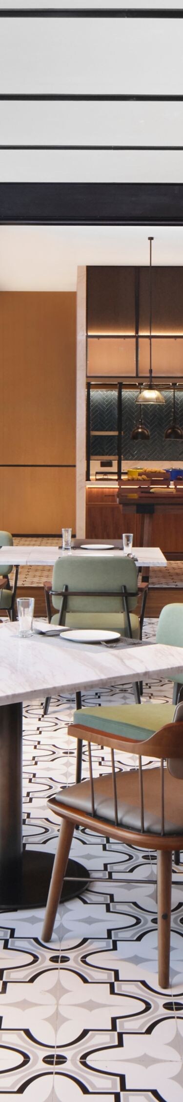 dining area, seating