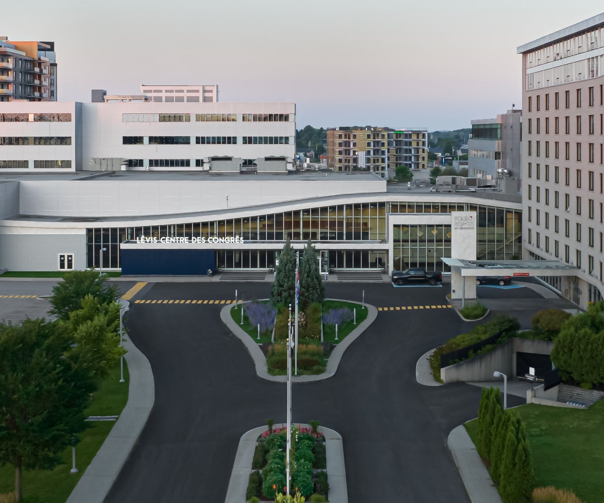 Exterior aerial view 