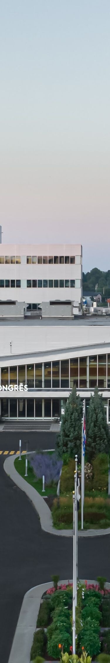 Vue aérienne de l'extérieur 