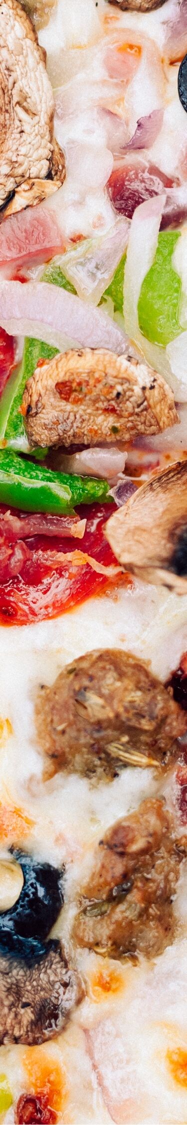 Pizza, a la carte