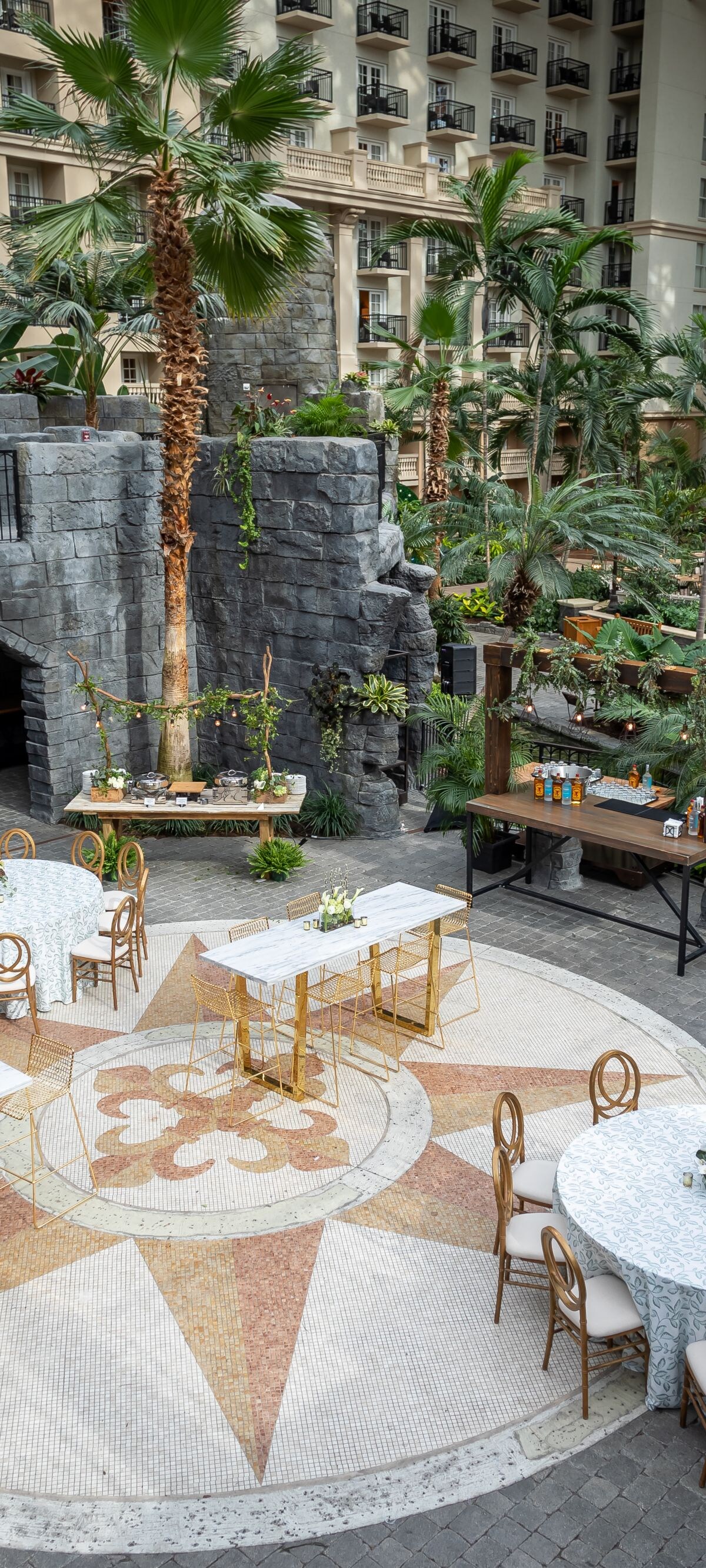 Meeting setup at Gaylord Palms. 