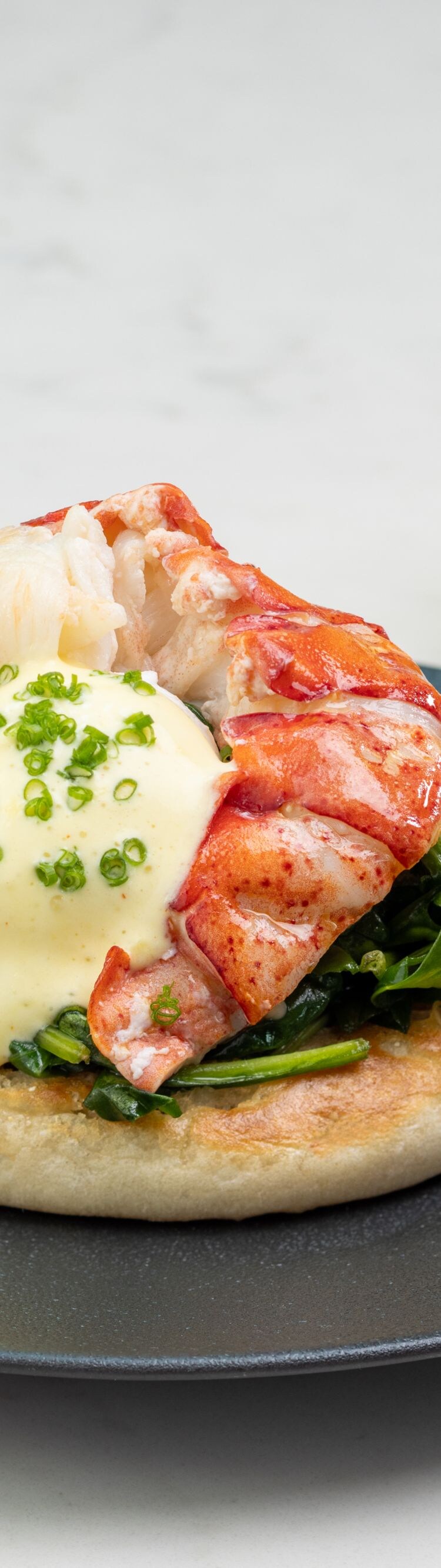 Lobster Benedict at Villa de Flora 