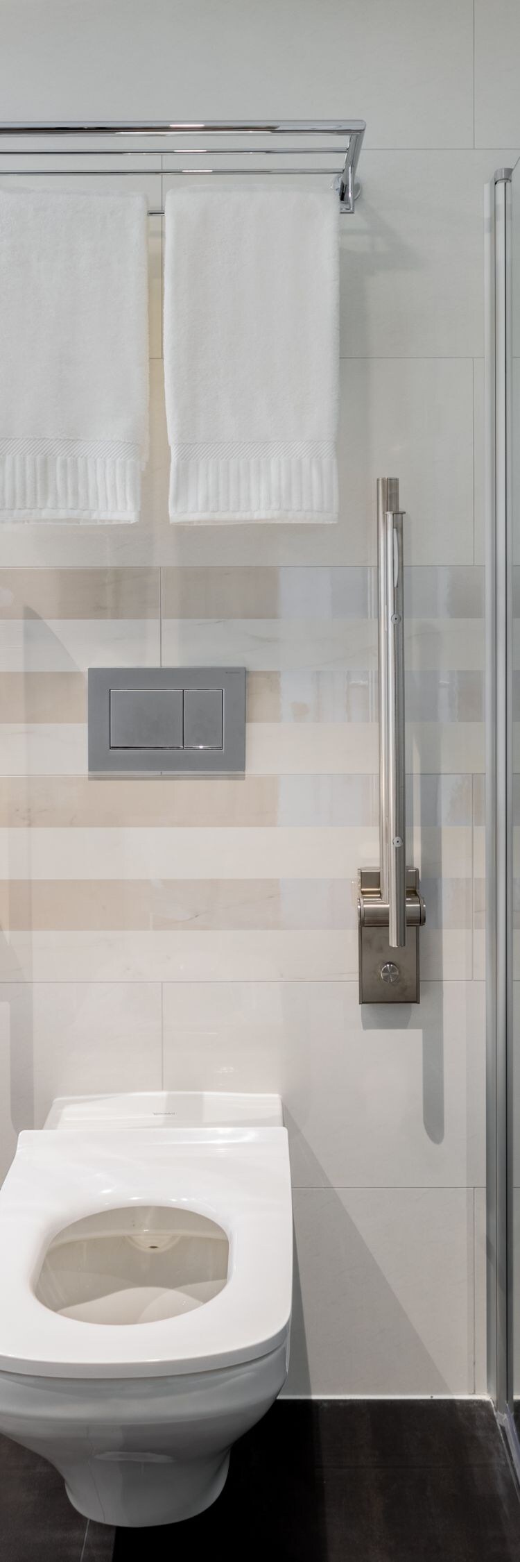 Camera Studio accessibile con letto matrimoniale king - Bagno