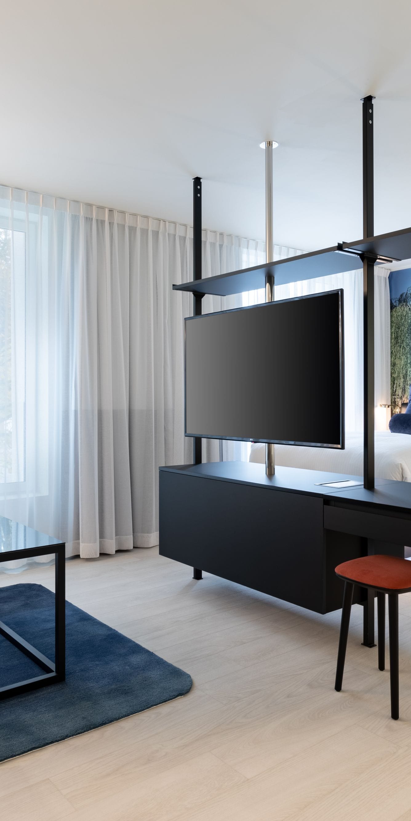 Suite monolocale con due letti matrimoniali - Soggiorno lungo a Gand