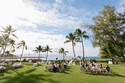 Wedding at Beach House Lawn