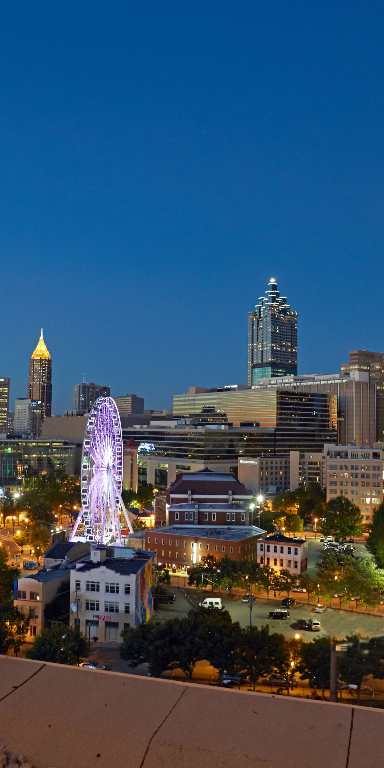 Atlanta Downtown Evening 