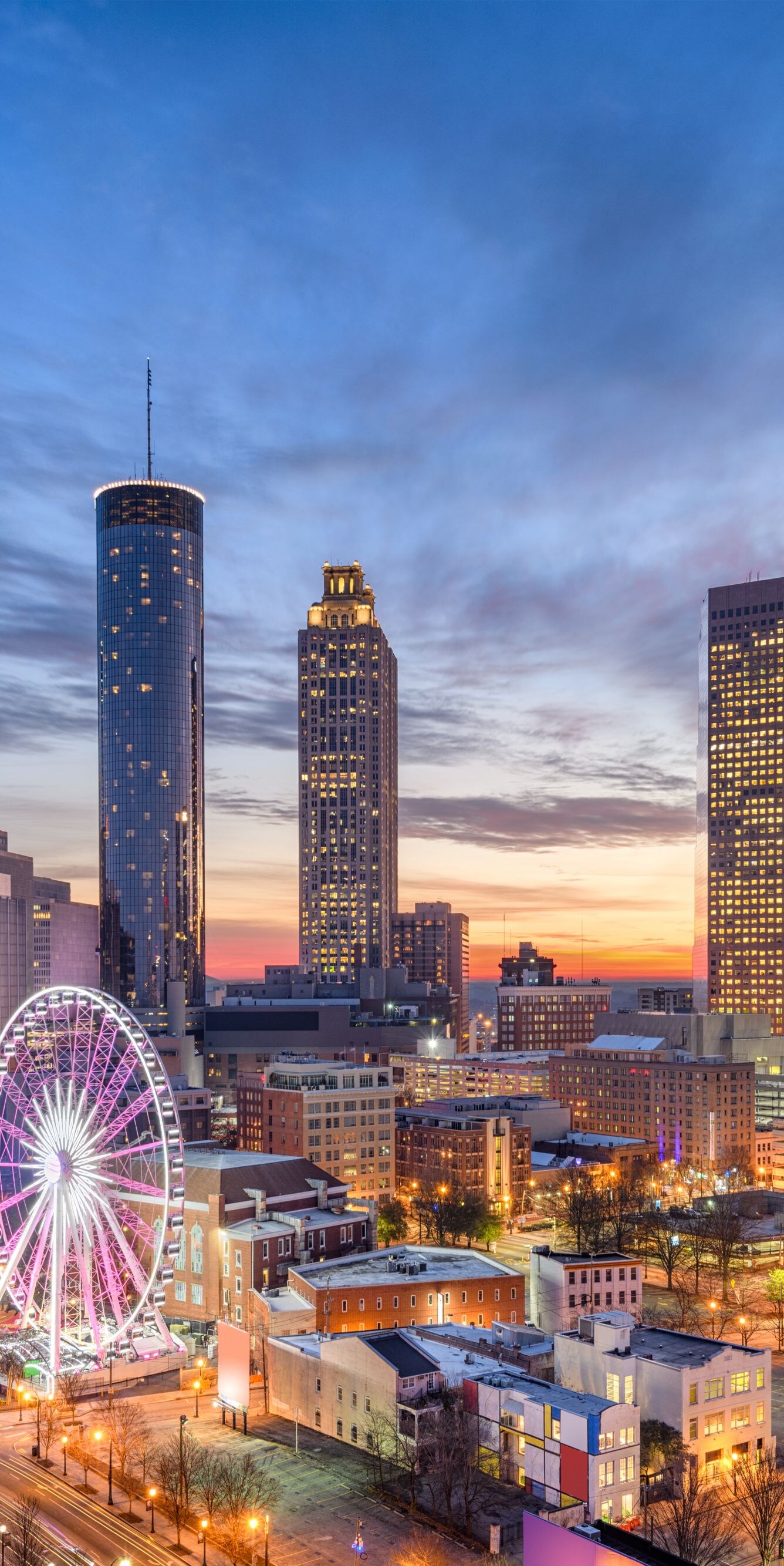 Atlanta Downtown Evening 