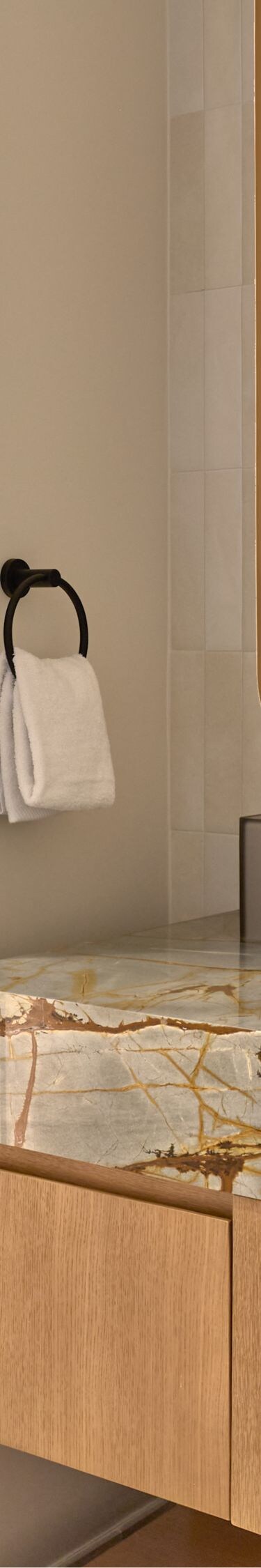 Mindful Bathroom with Glass Shower