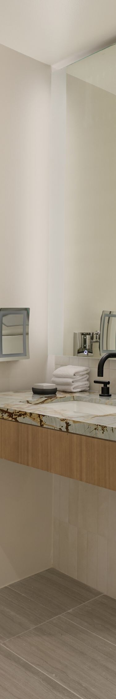 ADA Bathroom Roll-In Shower
