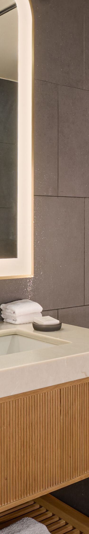 Queen Queen Bathroom with Tub and Shower