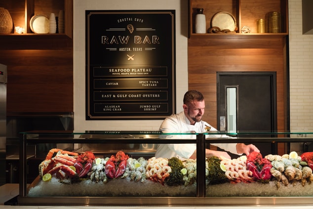 raw seafood bar