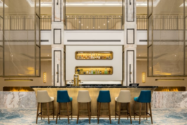 Lobby-Lounge – Detail der Bar