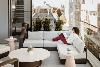 balcony suite with city views