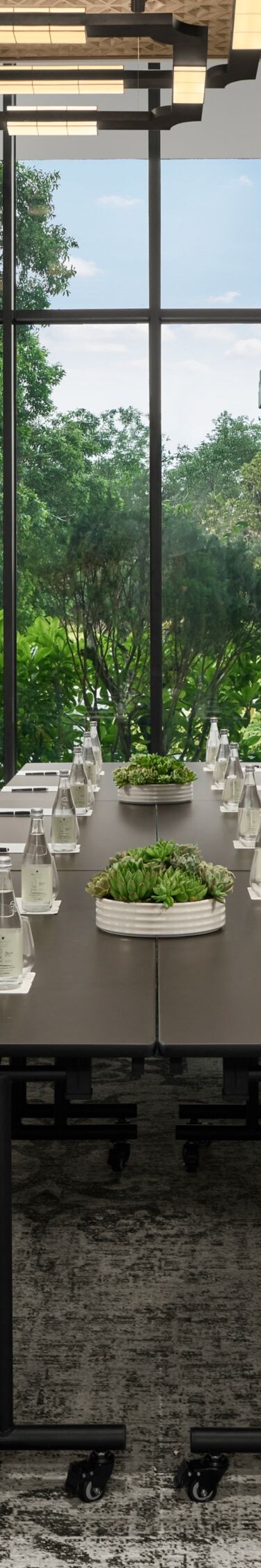 Họp tại phòng hội họp trong khu nghỉ dưỡng sang trọng