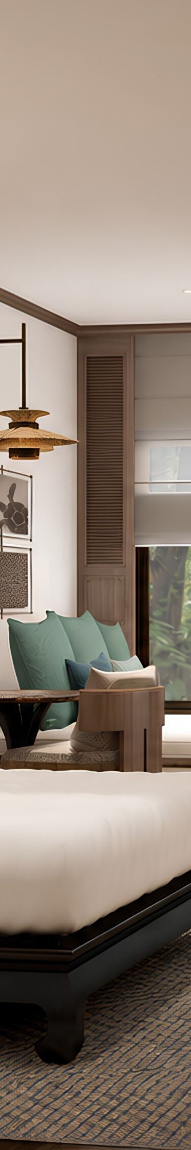 Deluxe Zimmer – Ausblick vom Schlafzimmer