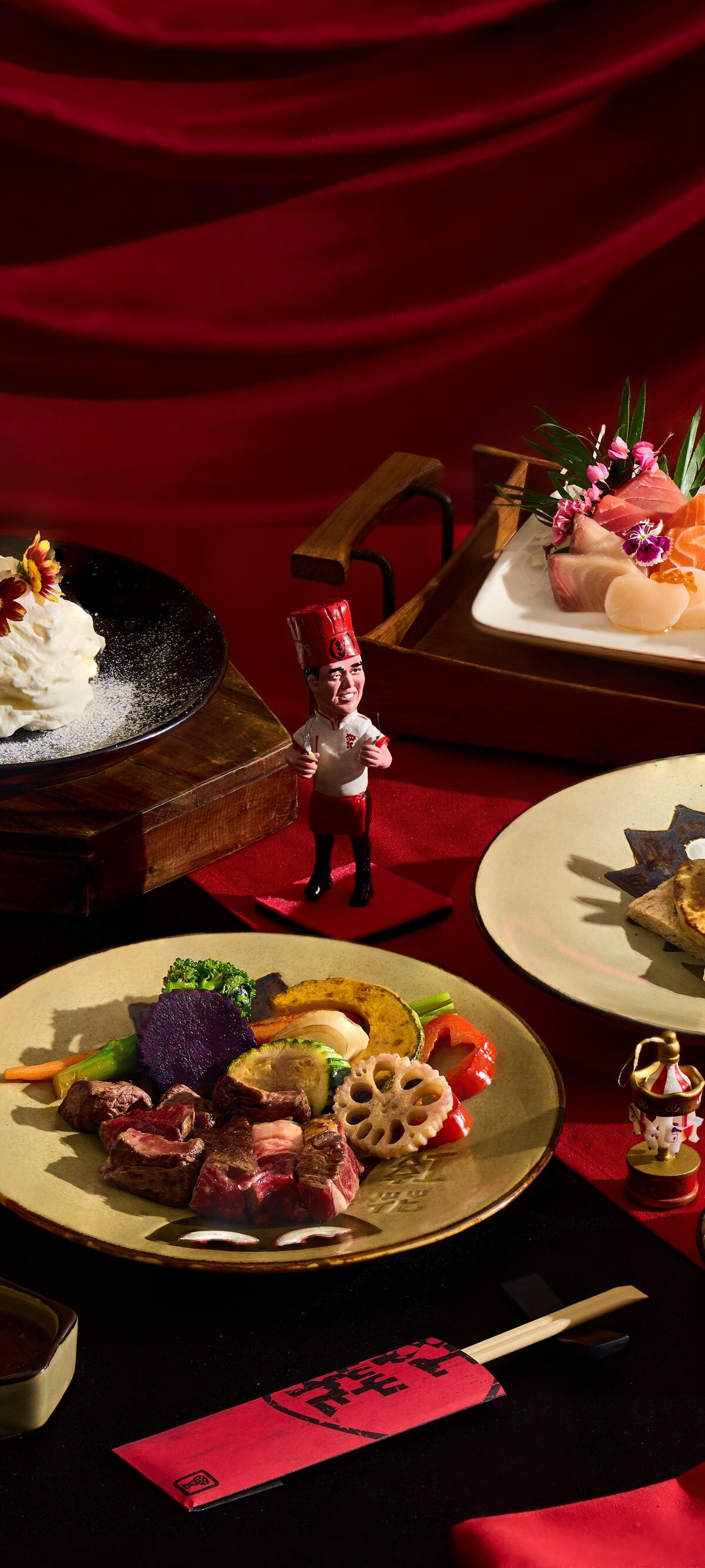 Benihana New Year's Eve teppanyaki menu