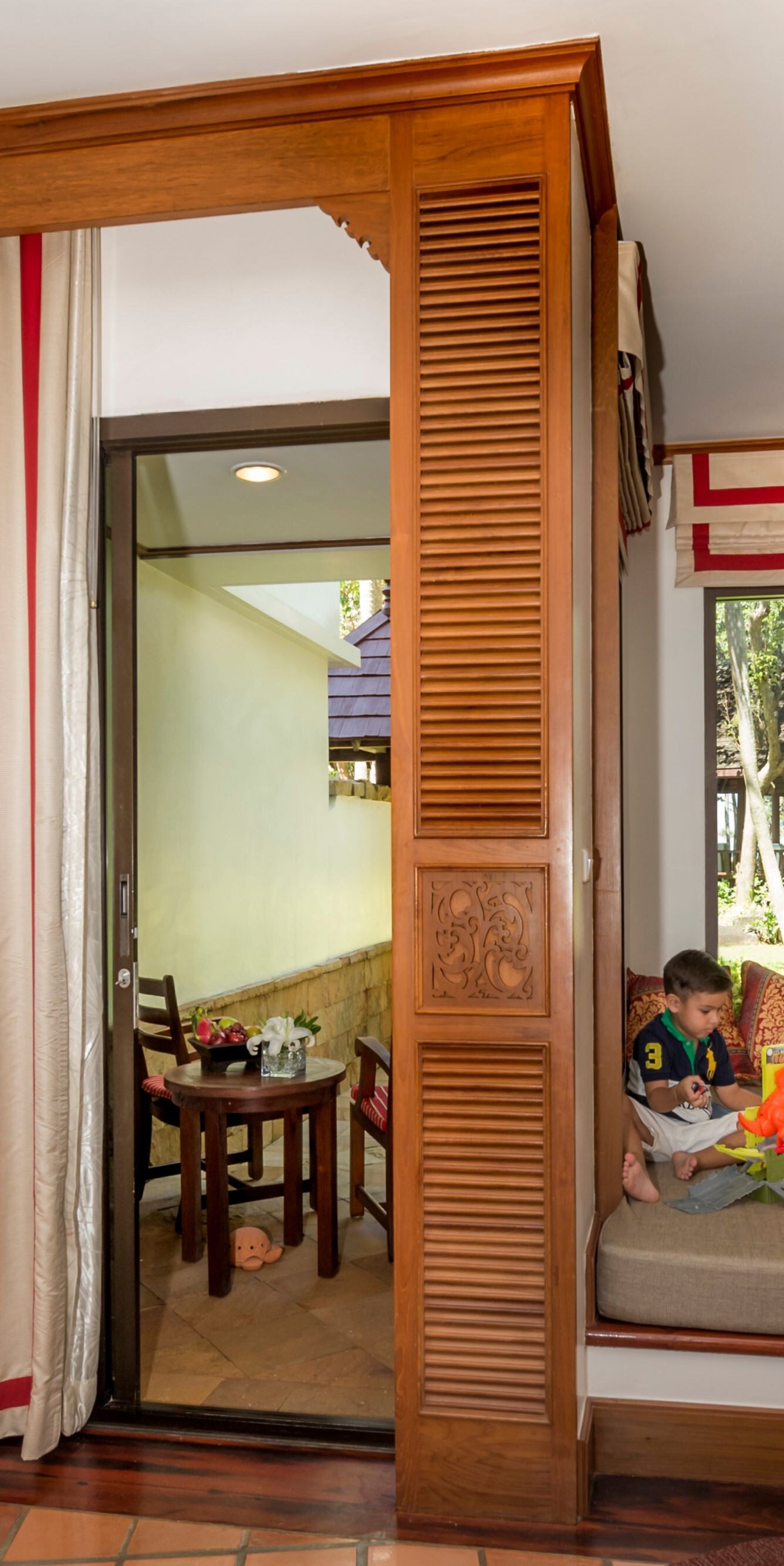 Deluxe Familienzimmer mit Terrasse