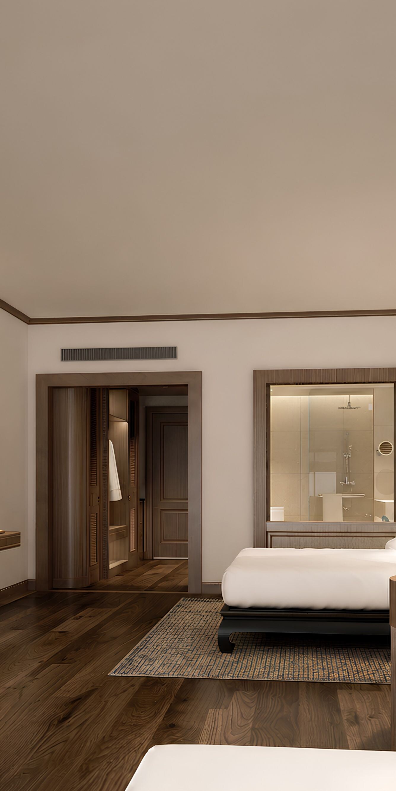 Eingang und Wohnbereich im Deluxe Zimmer
